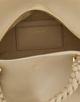 Ferragamo Gray Calfskin Handbag
