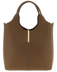Tod's Brown Calfskin Handbag