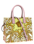 Versace Multicolor Cotton Tote Bag