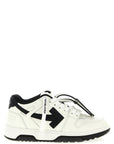 Off-White Bicolor Calfskin Low Top Sneakers