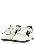 Off-White Bicolor Calfskin Low Top Sneakers