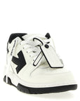 Off-White Bicolor Calfskin Low Top Sneakers
