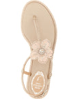 RENE CAOVILLA Multicolor Glass Flat Sandals