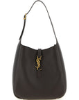 Saint Laurent Brown Calfskin Shoulder Bag