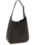 Saint Laurent Brown Calfskin Shoulder Bag