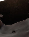 Saint Laurent Brown Calfskin Shoulder Bag