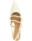 Twinset White Polyethylene Mid Heel Pumps