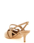 Twinset Beige Polyethylene Mid Heel Pumps