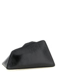 The Attico Black Calfskin Clutch Bag