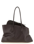 The Attico Brown Calfskin Shoulder Bag
