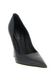 Alexander McQueen Black Calfskin High Heel Pumps