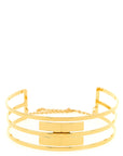 Elisabetta Franchi Gold Brass Necklace