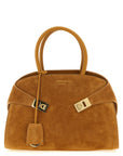 Ferragamo Beige Goatskin Handbag