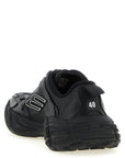 Balenciaga Black Calfskin Athletic Sneakers