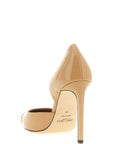 Jimmy Choo Beige Leather High Heel Pumps