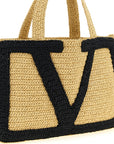 Valentino Garavani Black Viscose Tote Bag