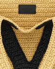 Valentino Garavani Black Viscose Tote Bag