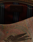 Etro Multicolor Cotton Clutch Bag