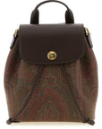 Etro Multicolor Cotton Backpack
