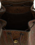 Etro Multicolor Cotton Backpack