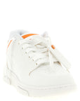 Off-White Orange Plastic Athletic Sneakers