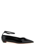Christian Louboutin Black Calfskin Ballet Flats