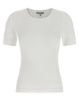 Ganni White Organic Cotton T-Shirt