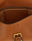Valentino Garavani Brown Calfskin Shoulder Bag