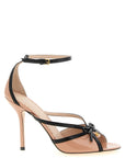 Valentino Garavani Multicolor Calfskin Stiletto Heel Sandals
