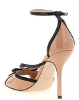 Valentino Garavani Multicolor Calfskin Stiletto Heel Sandals