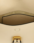 Valentino Garavani White Calfskin Shoulder Bag