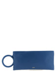 Tom Ford Blue Lambskin Clutch Bag