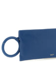 Tom Ford Blue Lambskin Clutch Bag