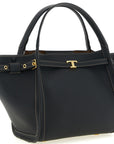 Tod's Black Calfskin Tote Bag