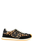 Dolce & Gabbana Multicolor Calfskin Low Top Sneakers