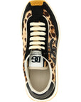 Dolce & Gabbana Multicolor Calfskin Low Top Sneakers