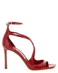 Jimmy Choo Multicolor Leather Stiletto Heel Sandals
