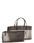 Staud Brown Polyamide Tote Bag