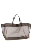 Staud Brown Polyamide Tote Bag