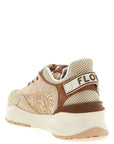 Fendi Multicolor Polyamide Athletic Sneakers