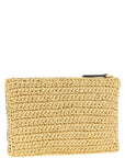 Valentino Garavani Black Viscose Clutch Bag