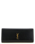 Saint Laurent Black Calfskin Clutch Bag