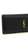 Saint Laurent Black Calfskin Clutch Bag