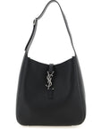 Saint Laurent Black Calfskin Shoulder Bag