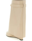 Givenchy Beige Calfskin Ankle Boots