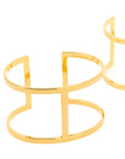Elisabetta Franchi Gold Brass Bracelet