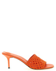 Jacquemus Orange Polyester Platform Sandals