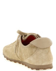Jacquemus Beige Cowhide Athletic Sneakers