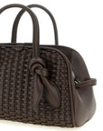 Jacquemus Brown Cotton Handbag