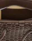 Jacquemus Brown Cotton Handbag